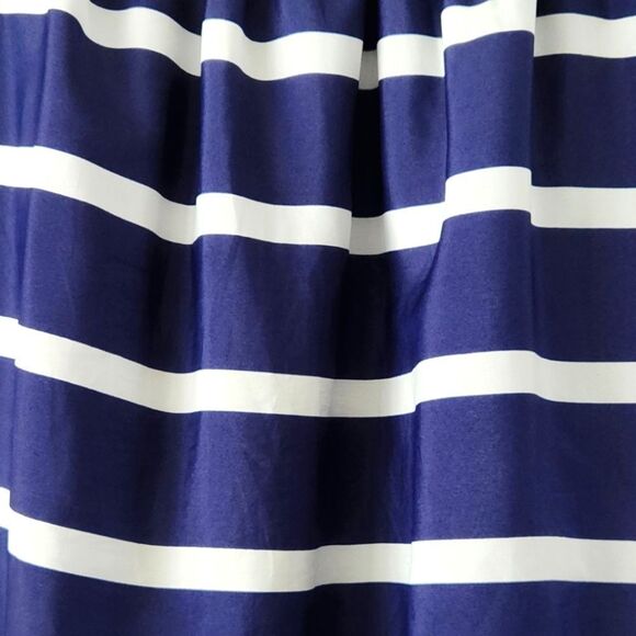 BCBGeneration Navy and White Striped Skirt - Picture 5 of 6